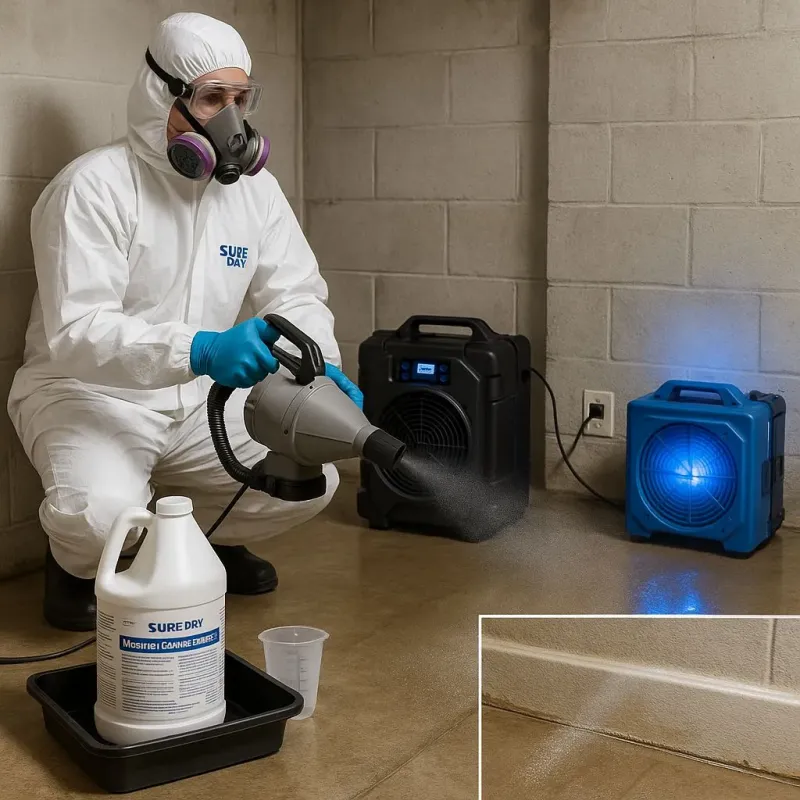 Sanitization and Odor Removal process in Hays, KS