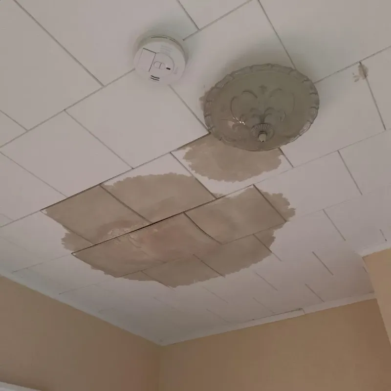 Ceiling Water Damage Repair in Hays, KS