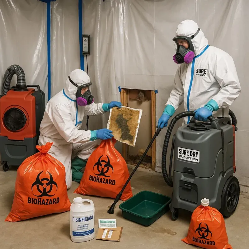 Contaminated Water Handling Protocols process in Hays, KS