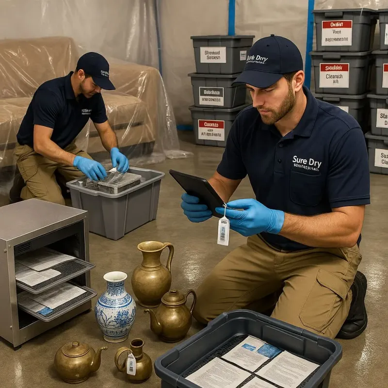 Content Protection and Restoration process in Hays, KS