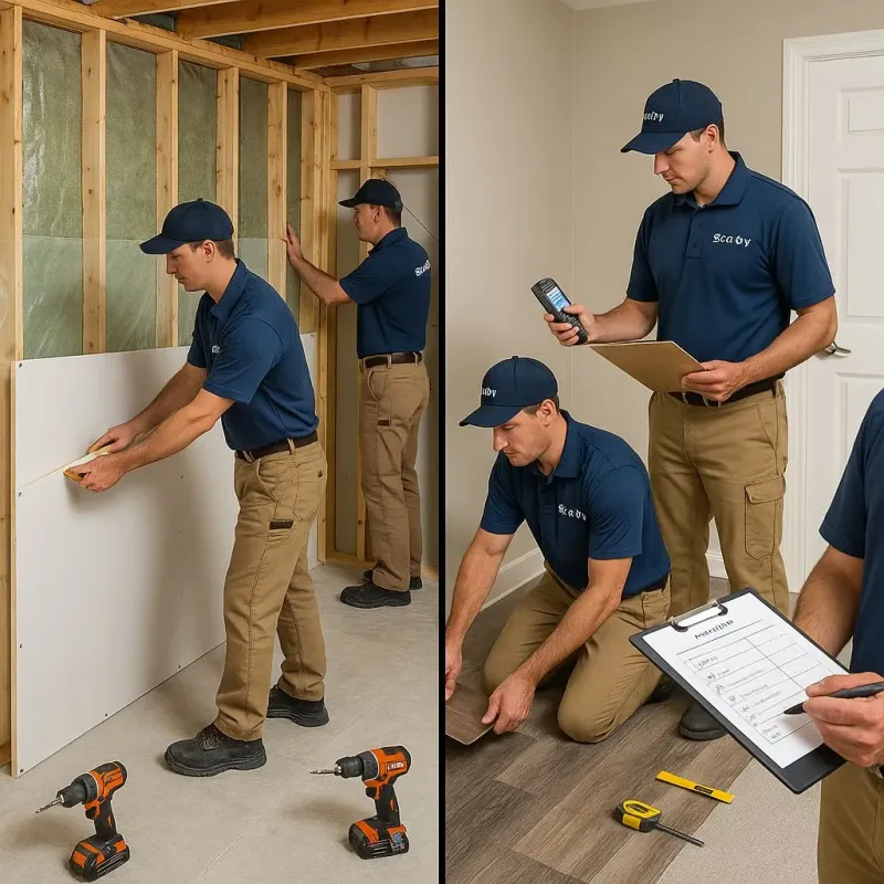 Repairs and Reconstruction process in Hays, KS